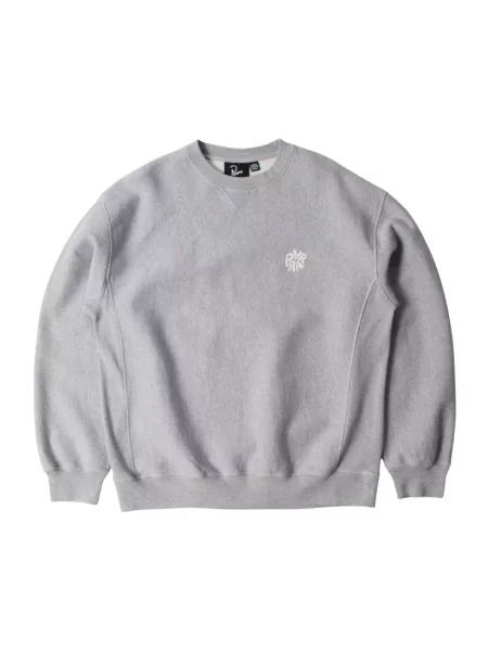 Bluza nierozpinana By Parra z logo szara