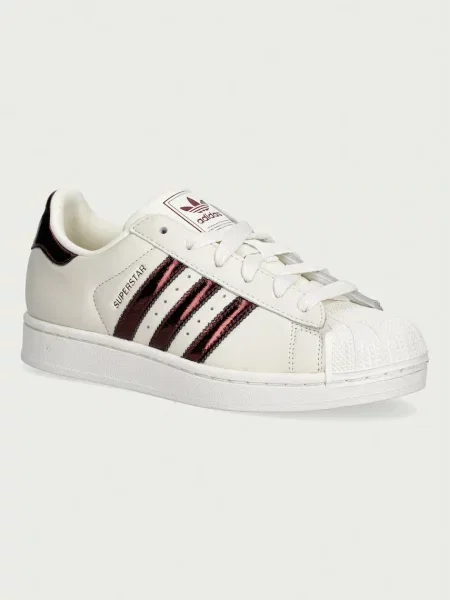 Adidas Originals Superstar II sneakers pentru femei din piele bej