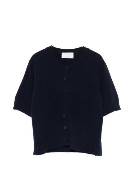 Scurt cardigan Daniele Fiesoli tricotate albastru