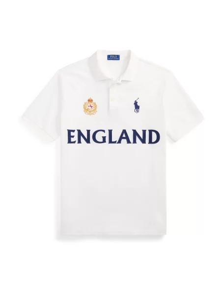 Polo Ralph Lauren Tricou albastru închis / auriu alb