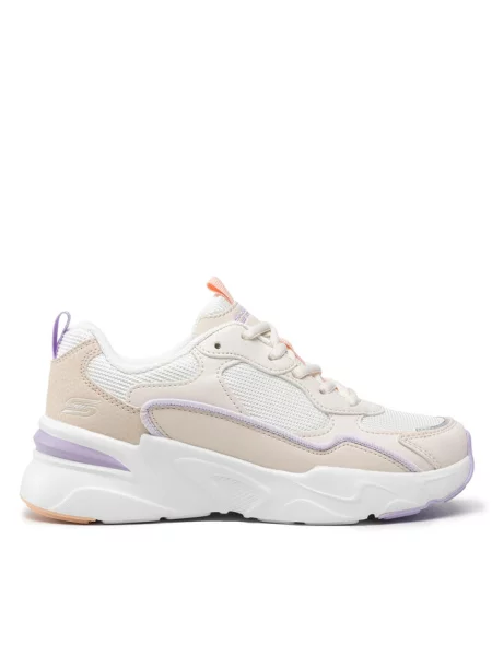 Sneakersy Skechers beżowe