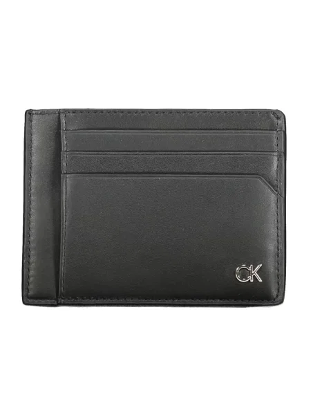 Portfel Calvin Klein skórzany czarny