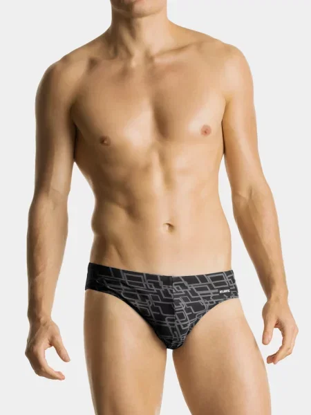 Klasične plavalne hlačke Atlantic črna