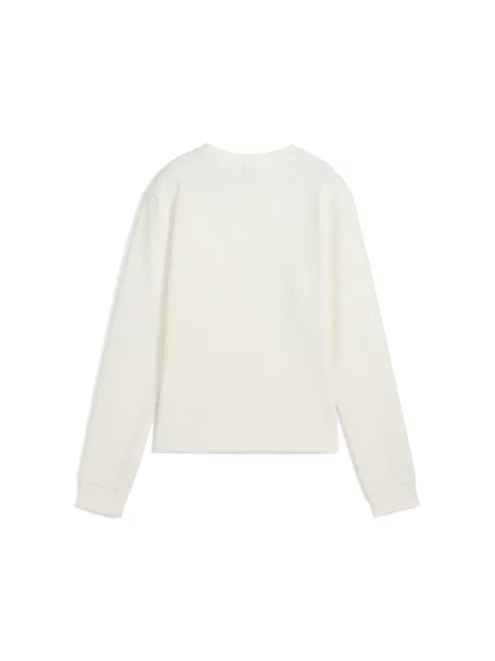 Bluza z okrągłym dekoltem CLOUDSPUN Boulder biała