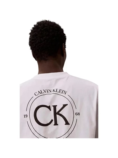 Koszulka Calvin Klein Jeans biała
