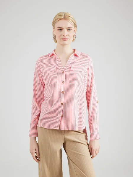 VERO MODA Bluză VMBUMPY corai alb