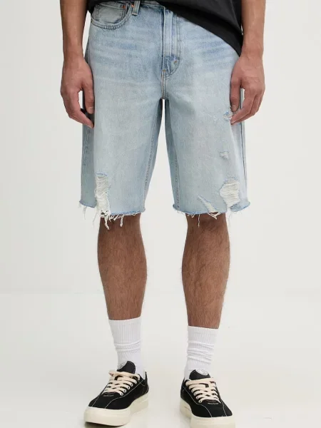 Levi's kratke hlače za muškarce traper LOOSE plava