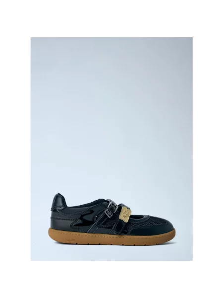 Sneakersy Ganni czarne