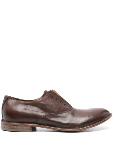 Oxford Moma din piele maro
