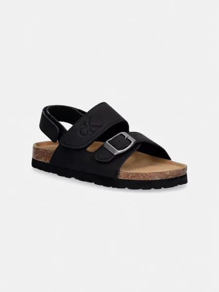 Calvin Klein Jeans sandale za djecu crna