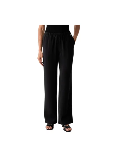 Armani Exchange spodnie straight czarne