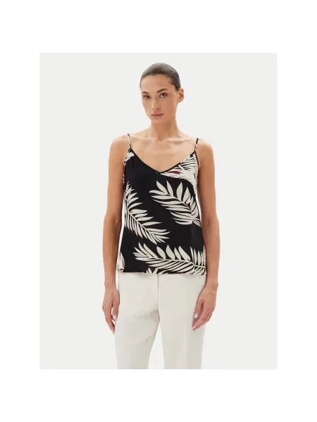 Vero Moda Топ Easy Joy Regular Fit чорний