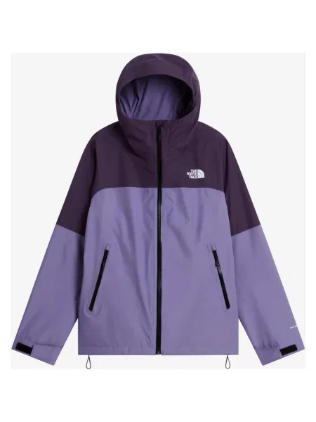 Kurtka z kapturem The North Face DryVent Zip-In liliowo-fioletowa XS fioletowa