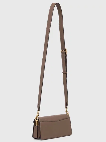 Кожаная сумка Coach