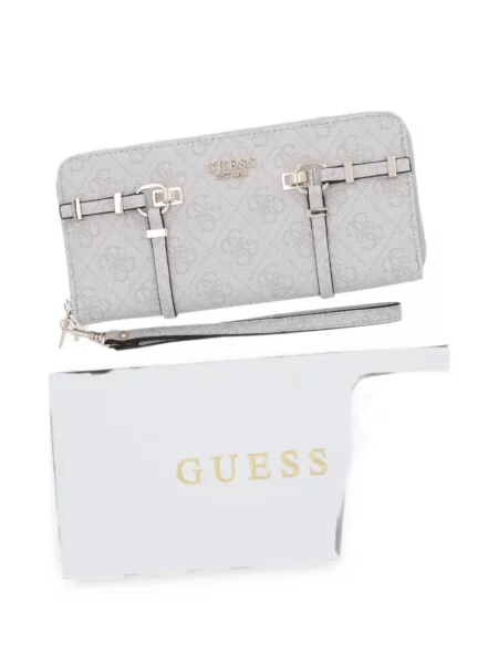 Портмоне Guess с принт сиво
