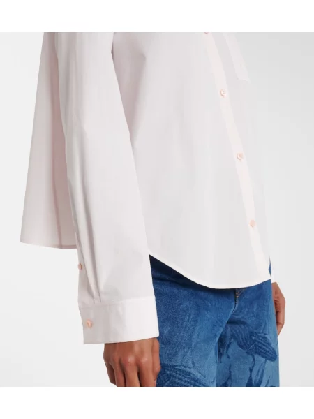 Cămașă Loewe din poplin roz