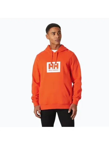 Hanorac Helly Hansen Hh Box pentru bărbați cherry roșii