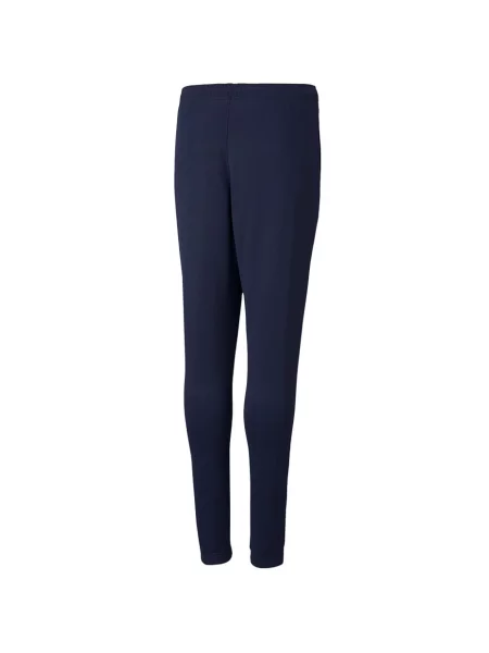 Spodnie piłkarskie dla dzieci Puma teamRISE Poly Training Pants Jr niebieskie