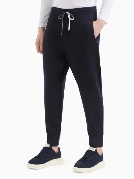 Штани спортивні Emporio Armani темно-синій сині