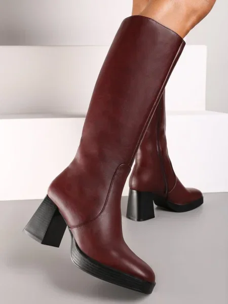 Cizme Ansilaria bordo