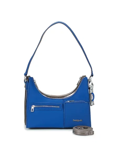 Pisemska torbica Desigual modra