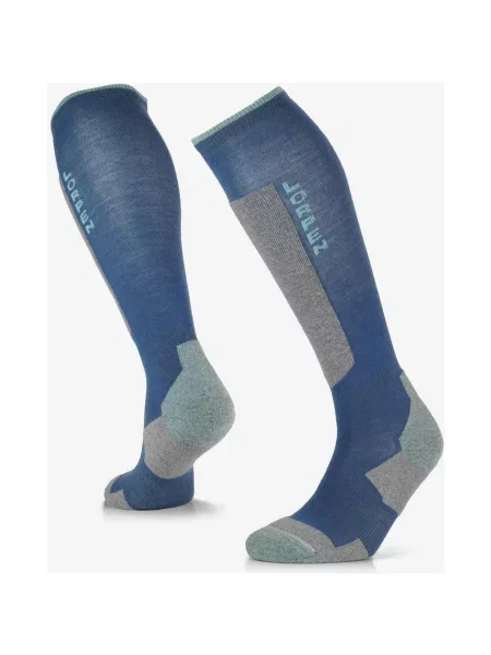 Skarpetki lorpen msmw merino ski midweight kobieta niebiesko-szare M szare