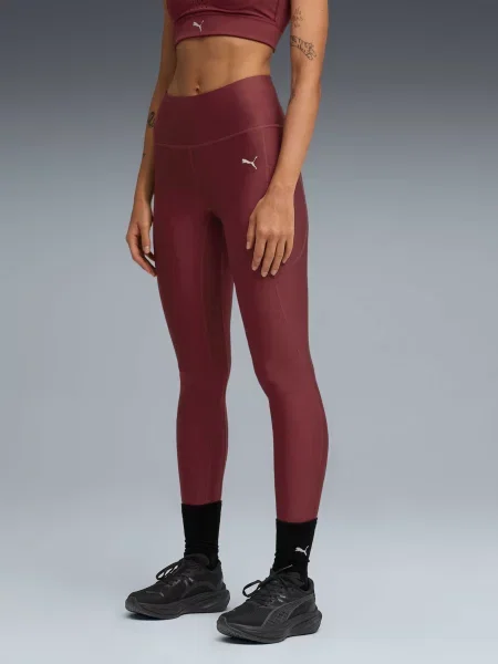 Леггинсы Puma для бега красные