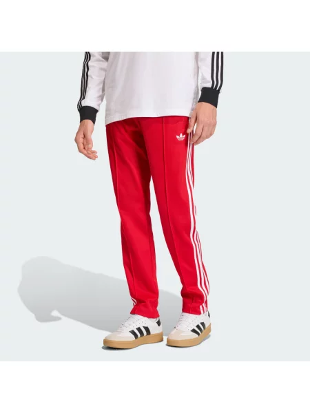 ADIDAS ORIGINALS Kalhoty Classic červená bílá