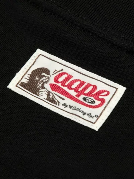 Tricou Aape By A Bathing Ape cu imagine negru