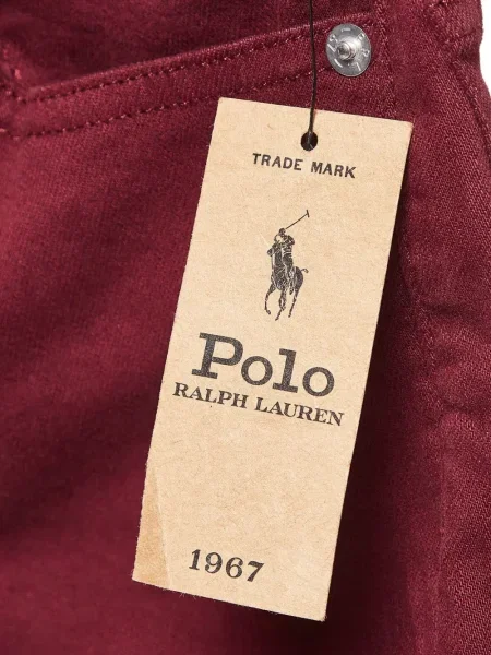 Pantaloni scurți din denim Polo Ralph Lauren de in galben