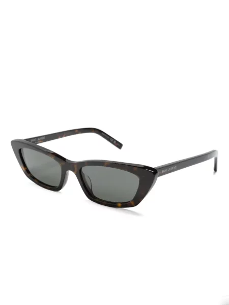 Okulary przeciwsłoneczne Saint Laurent Eyewear brązowe