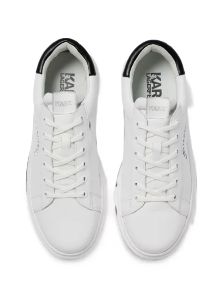 Sneakerși Karl Lagerfeld cu imagine alb
