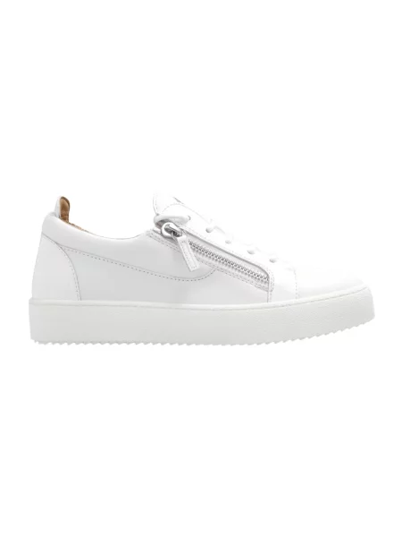 Sneakersy Giuseppe Zanotti Frankie białe