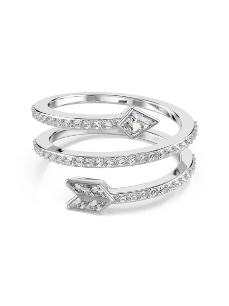 Prstan Swarovski IDYLLIA srebrna