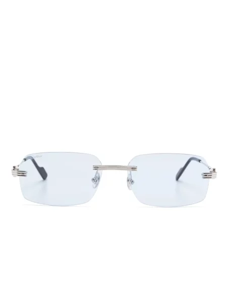 Ochelari de soare Cartier Eyewear argintiu