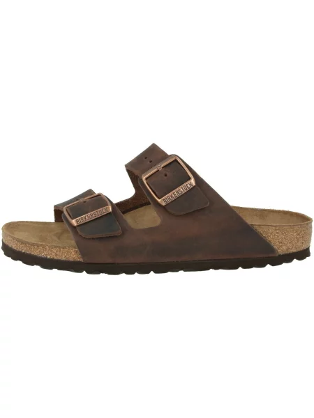 BIRKENSTOCK Nizki natikači Arizona čokolada rjava