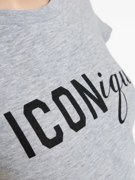 Tricou Dsquared2 cu imagine gri