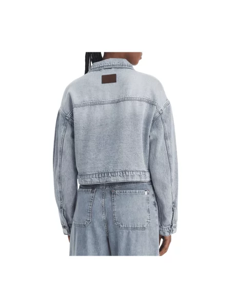 Kurtka jeansowa Armani niebieska