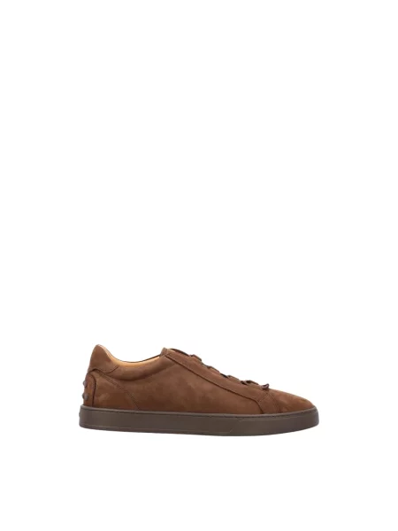 Sneakersy Tod's brązowe