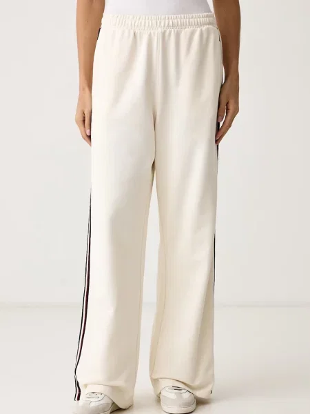 TOMMY HILFIGER Pantaloni crem / bleumarin / roșu bordeaux bej