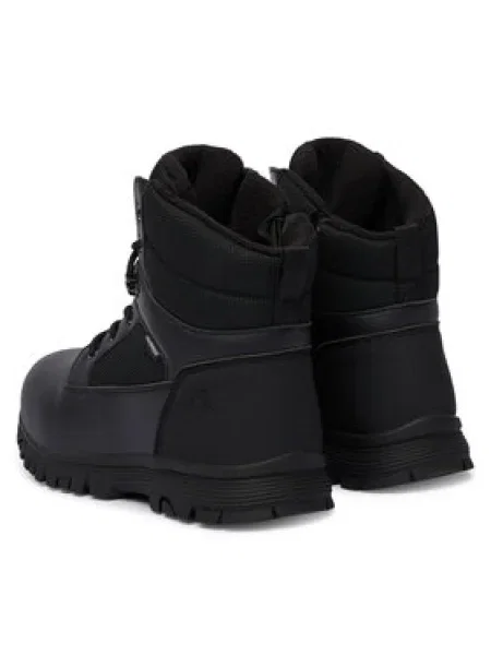 Calvin Klein Snehule Lace-Up Bootie D čierna