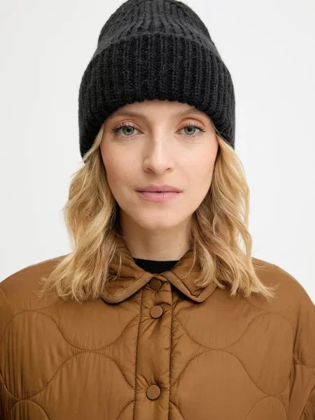 Vunena kapa Answear.LAB crna