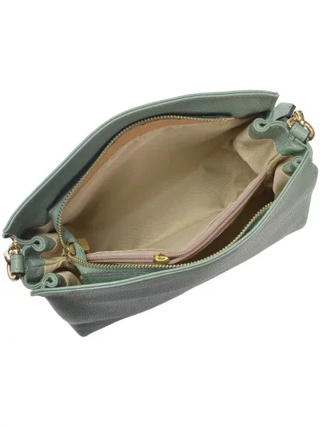 Geantă shopper Isabella Rhea verde