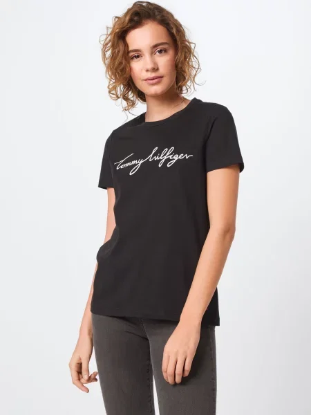 Tommy Hilfiger Tričko čierna