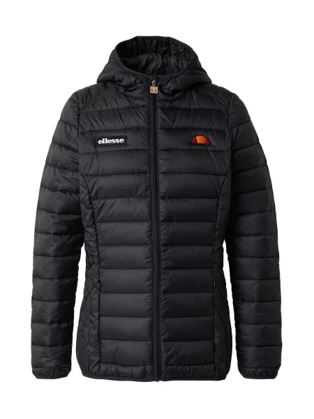 ELLESSE Zimní bunda Lompard oranžová / červená / černá bílá
