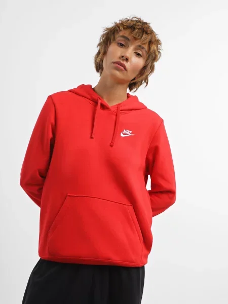 Худі NIKE Sportswear Club Fleece бавовна/поліестер червоний