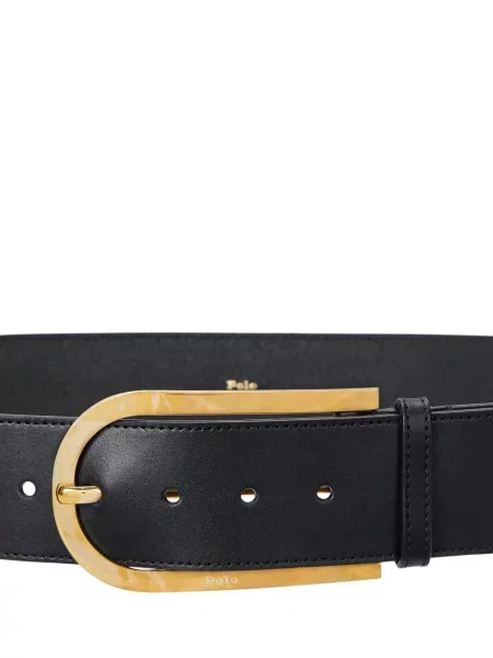 Fular Polo Ralph Lauren plisat tricotate cu imagine albastru
