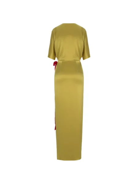 Rochie maxi V:pm Atelier drapată galben