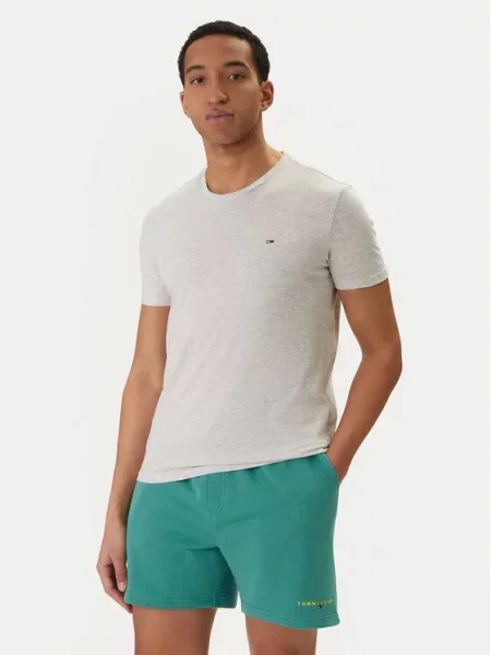 Tričko Tommy Jeans šedé