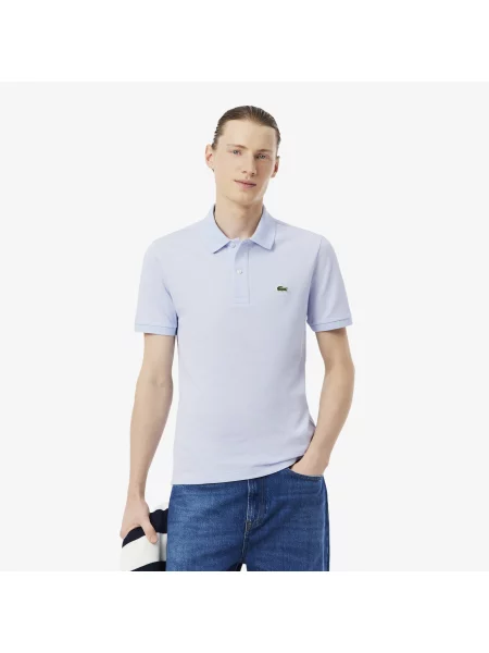 Lacoste Oryginalna Koszulka Polo O Kroju Slim Fit niebieski